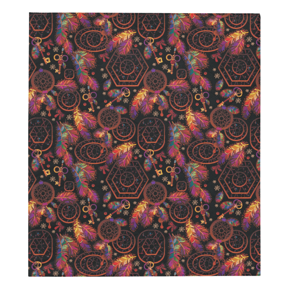 Dream catcher native american Premium Quilt