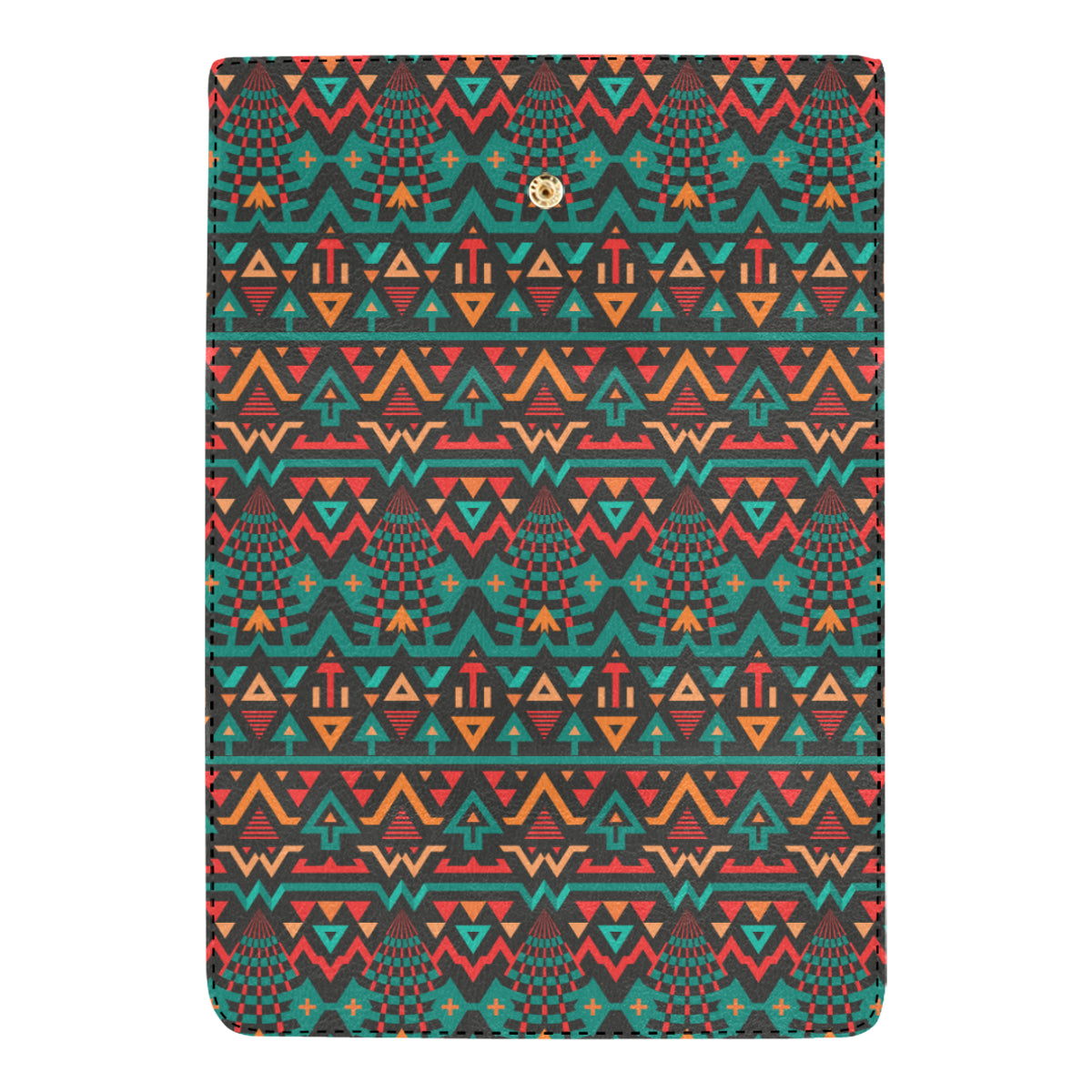 Aztec Pattern Print Design 04 Women's Trifold Wallet