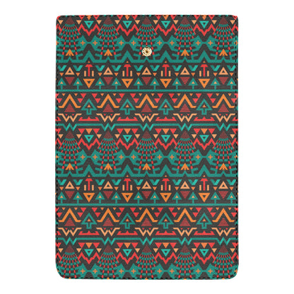Aztec Pattern Print Design 04 Women's Trifold Wallet