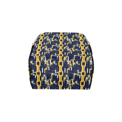 Cryptocurrency Chain Pattern Print Design 03 Diaper Bag Backpack