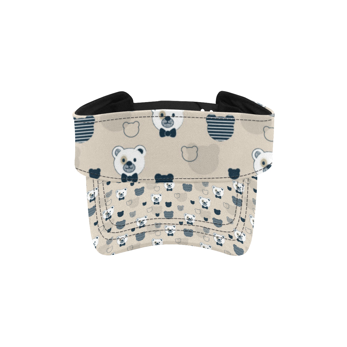Bear Pattern Print Design 05 Unisex Sun Visor