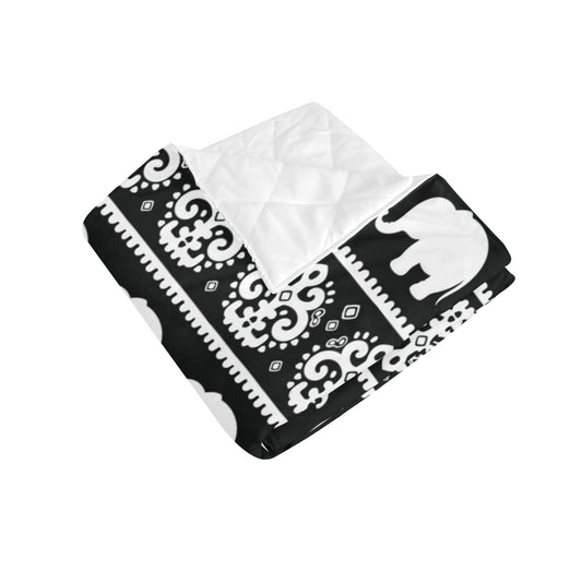 Elephant Pattern Premium Quilt