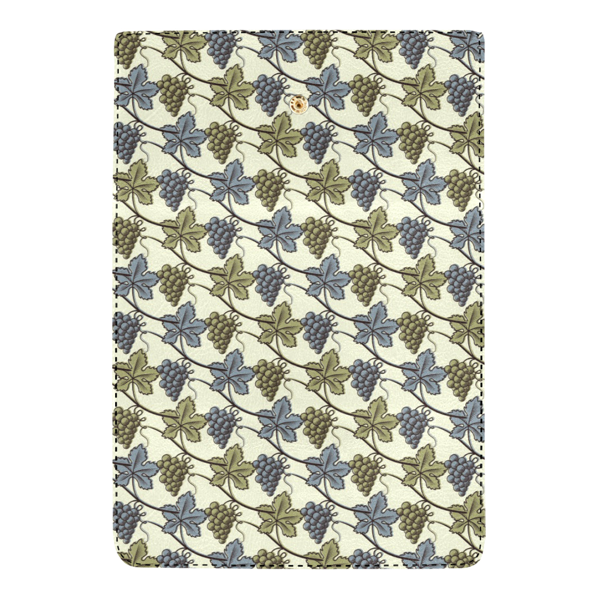 Grape Pattern Print Design GP03 Women's Trifold Wallet