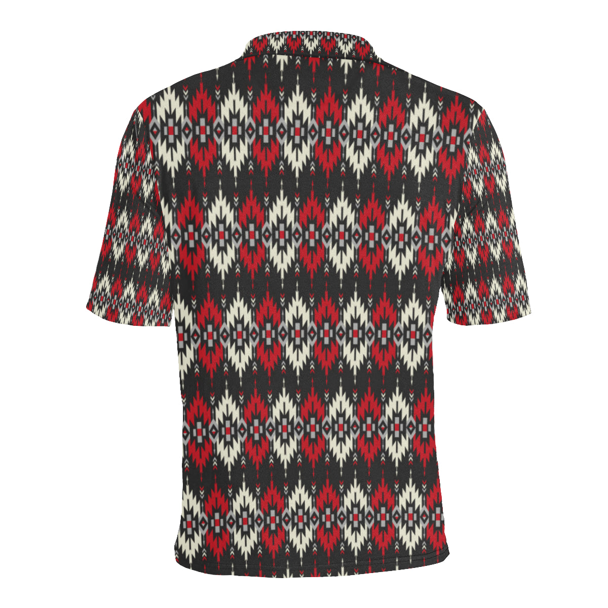 Southwestern Pattern Men Polo Shirt