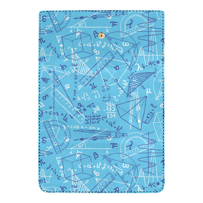 Math Pattern Print Design 02 Women's Trifold Wallet
