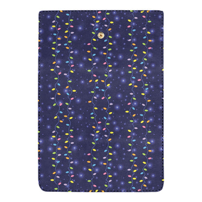 Christmas Light Pattern Print Design 03 Women's Trifold Wallet