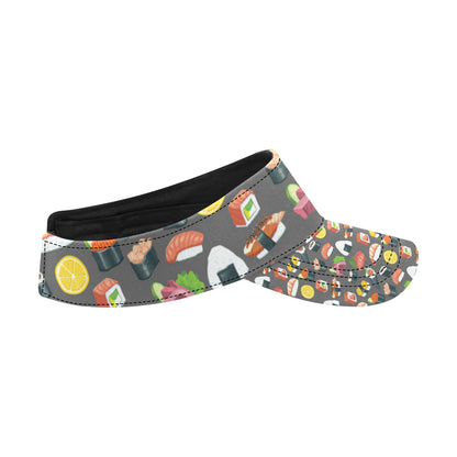 Sushi Pattern Print Unisex Sun Visor
