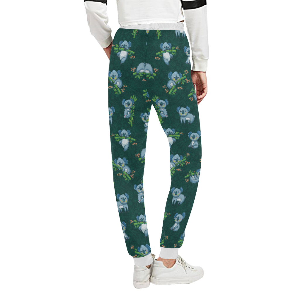 Koala Blue Design Print Unisex Sweatpants