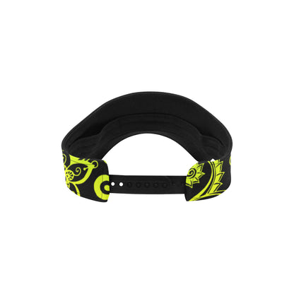 Paisley Green Design Print Unisex Sun Visor