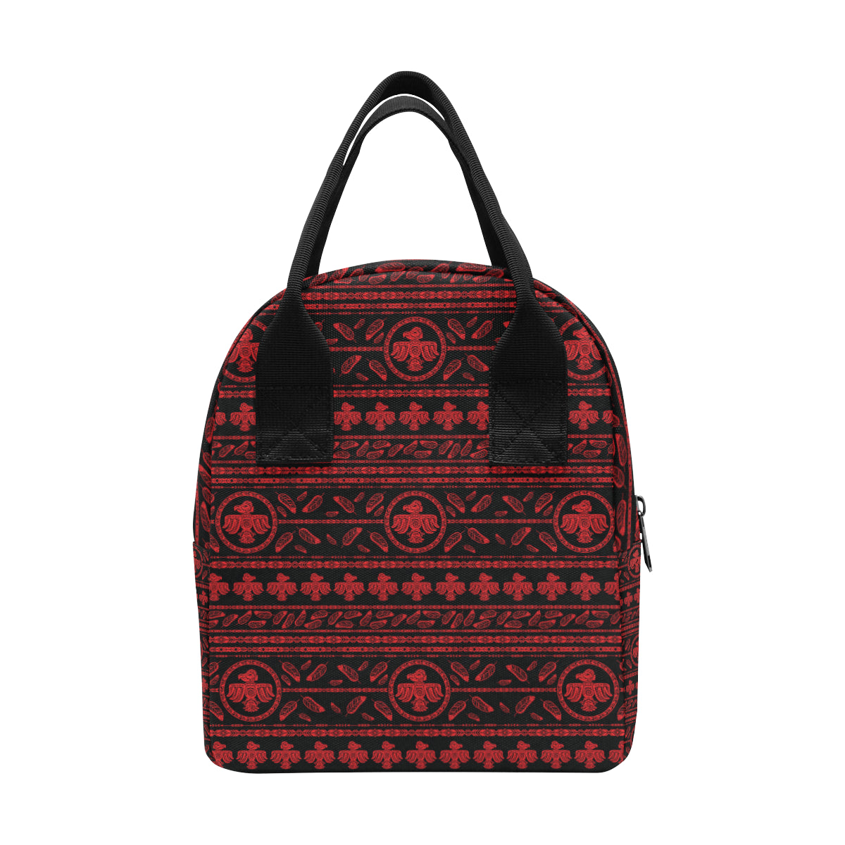 Native American Eagle Themed Print Insulated Lunch Bag