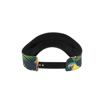 Parrot Pattern Print Design A03 Unisex Sun Visor