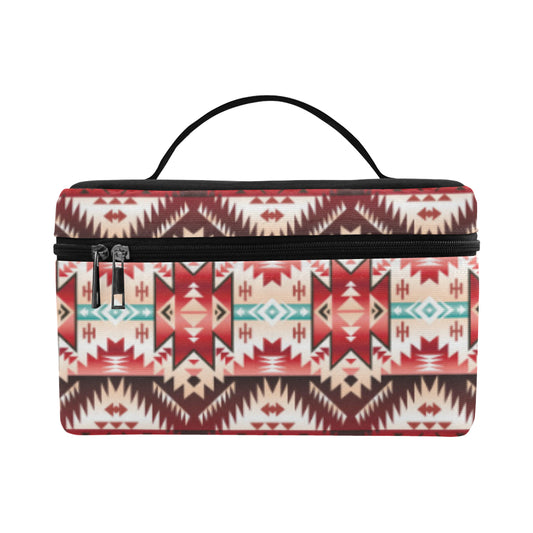 Aztec Western Style Print Pattern Makeup Bag