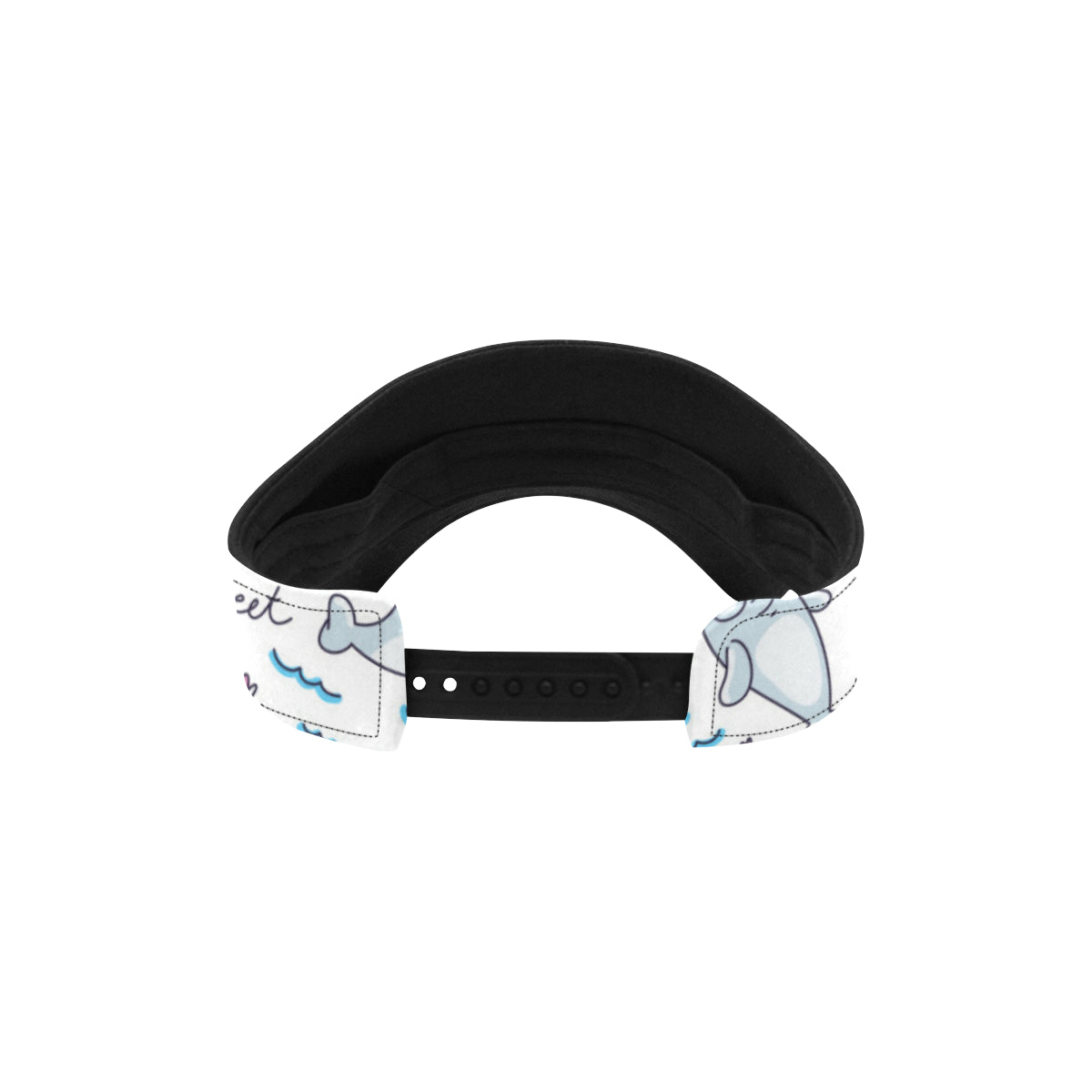 Manatee Baby Pattern Print Design 03 Unisex Sun Visor