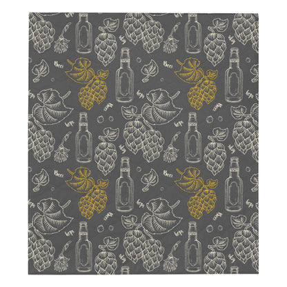 Hope Pattern Print Design 01 Premium Quilt