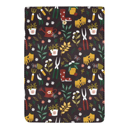 Gardening Pattern Print Design G05 Women's Trifold Wallet