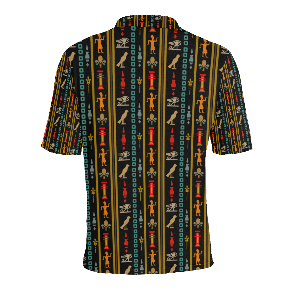 Eye of Horus Egypt Style Pattern Men Polo Shirt