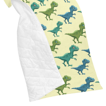 T Rex Pattern Print Design A04 Premium Quilt