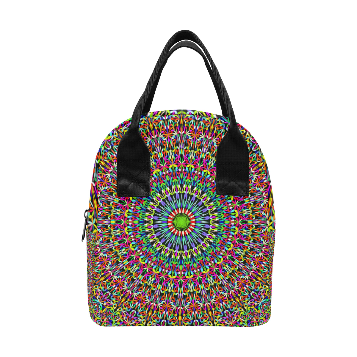 Bohemian Colorful Style Print Insulated Lunch Bag