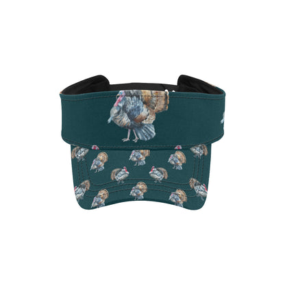 Turkey Pattern Print Design 03 Unisex Sun Visor