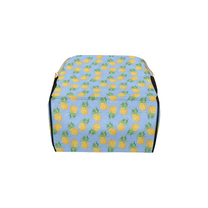 Pineapple Pattern Print Design A04 Diaper Bag Backpack