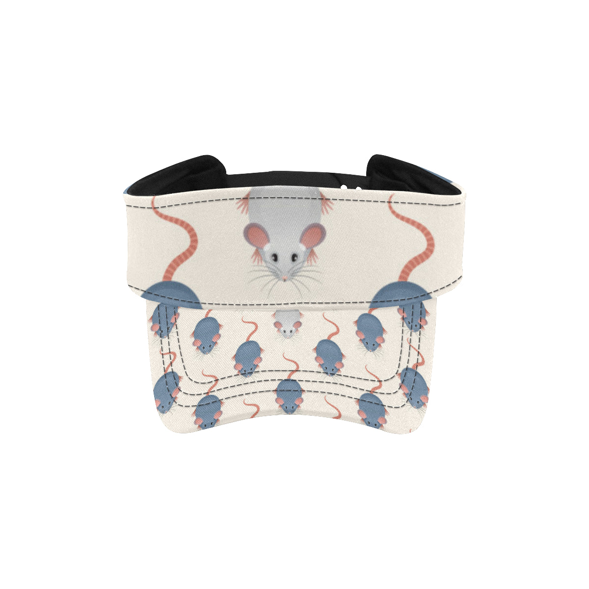 Rat Pattern Print Design 03 Unisex Sun Visor