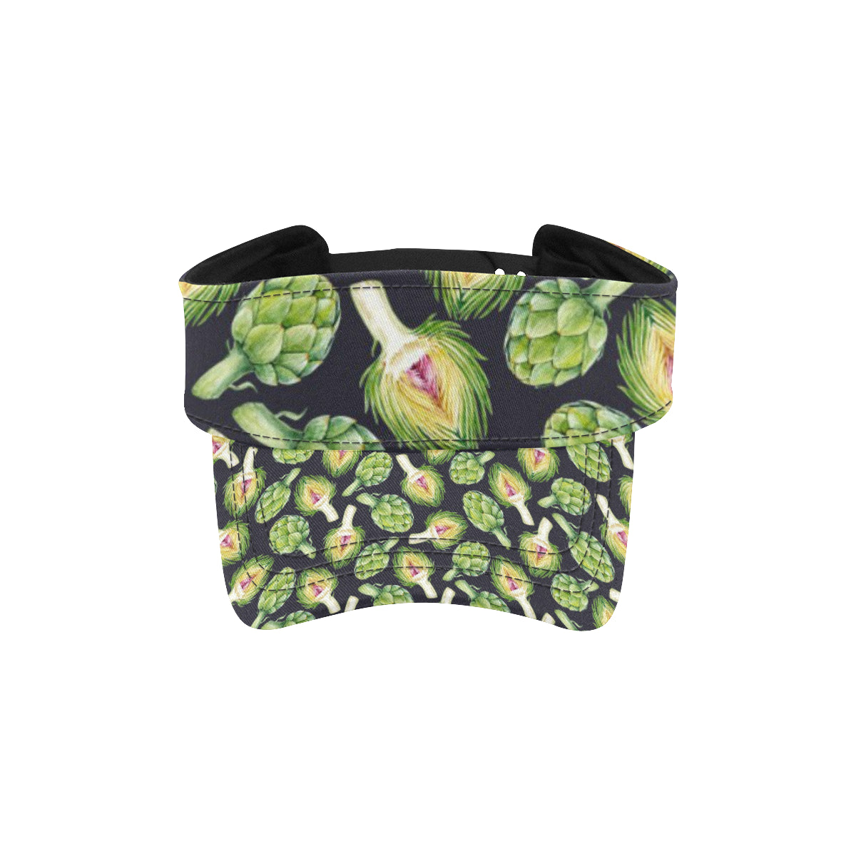 Artichoke Pattern Print Design 01 Unisex Sun Visor
