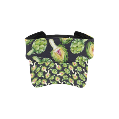 Artichoke Pattern Print Design 01 Unisex Sun Visor