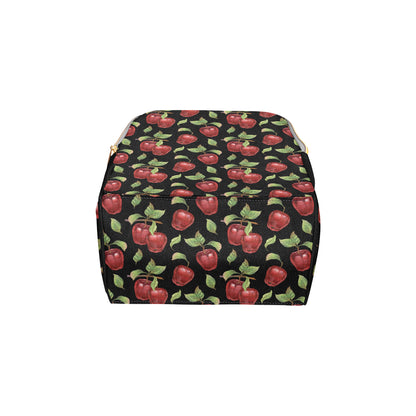 Apple Pattern Print Design AP011 Diaper Bag Backpack