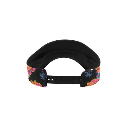 Marigold Pattern Print Design MR04 Unisex Sun Visor