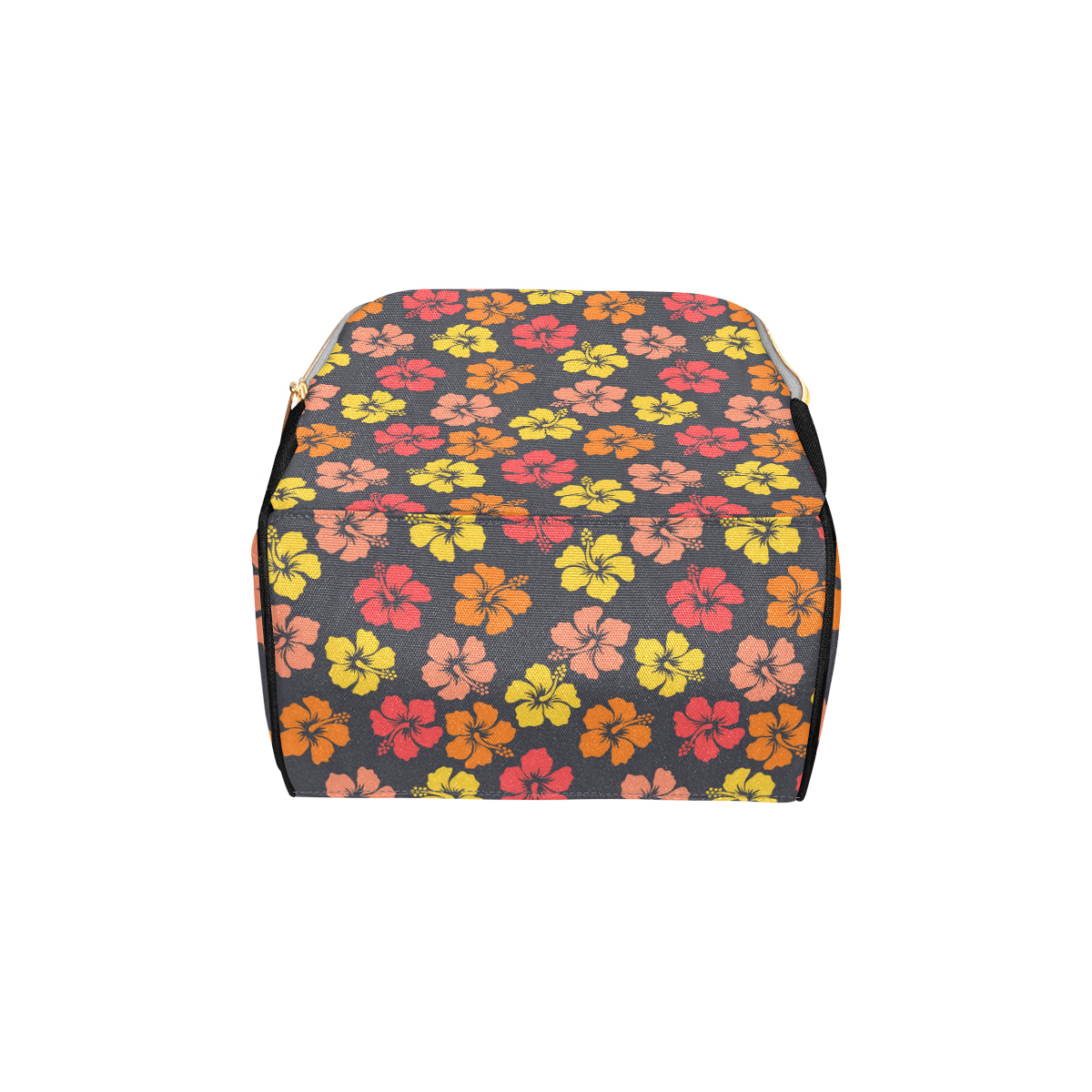 Hibiscus Pattern Print Design HB024 Diaper Bag Backpack