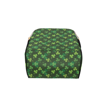 Irish Pattern Print Design 03 Diaper Bag Backpack