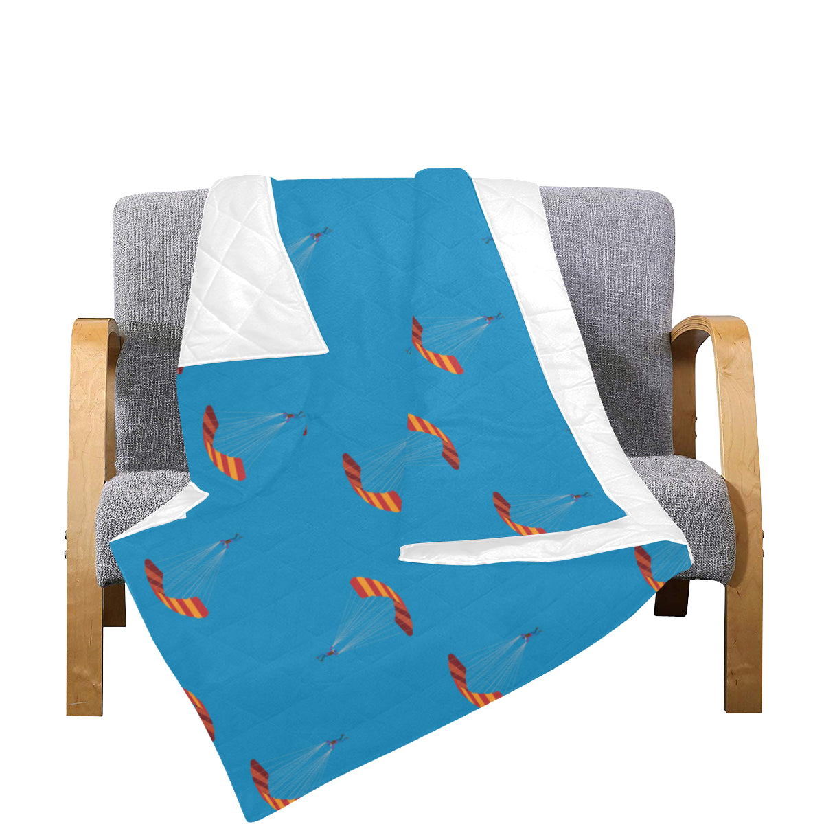 Paratrooper Pattern Print Design A01 Premium Quilt