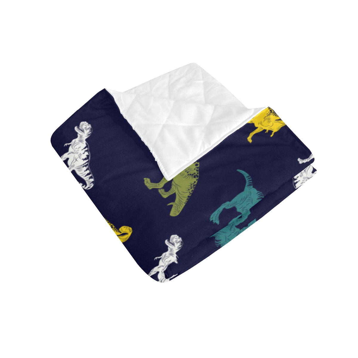 T Rex Pattern Print Design A07 Premium Quilt