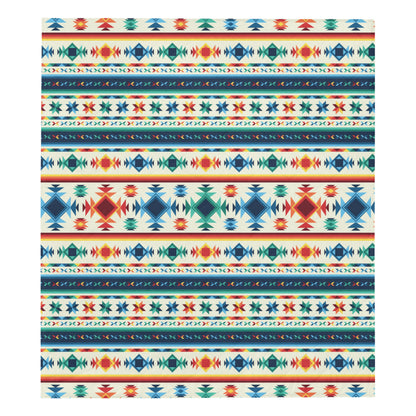 Aztec Pattern Print Design 02 Premium Quilt
