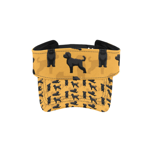 Bouviers des Flandres Pattern Print Design 01 Unisex Sun Visor