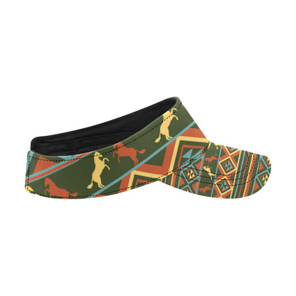 Horse Western Pattern Unisex Sun Visor
