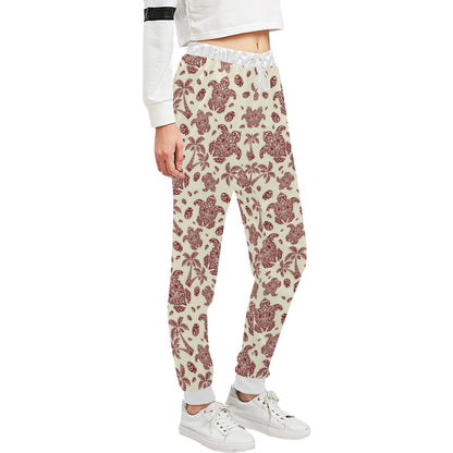 Polynesian Tattoo Turtle Themed Unisex Sweatpants
