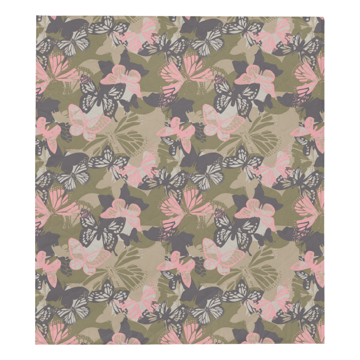 Butterfly camouflage Premium Quilt