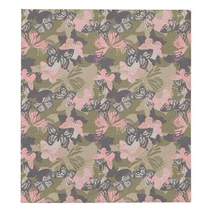 Butterfly camouflage Premium Quilt