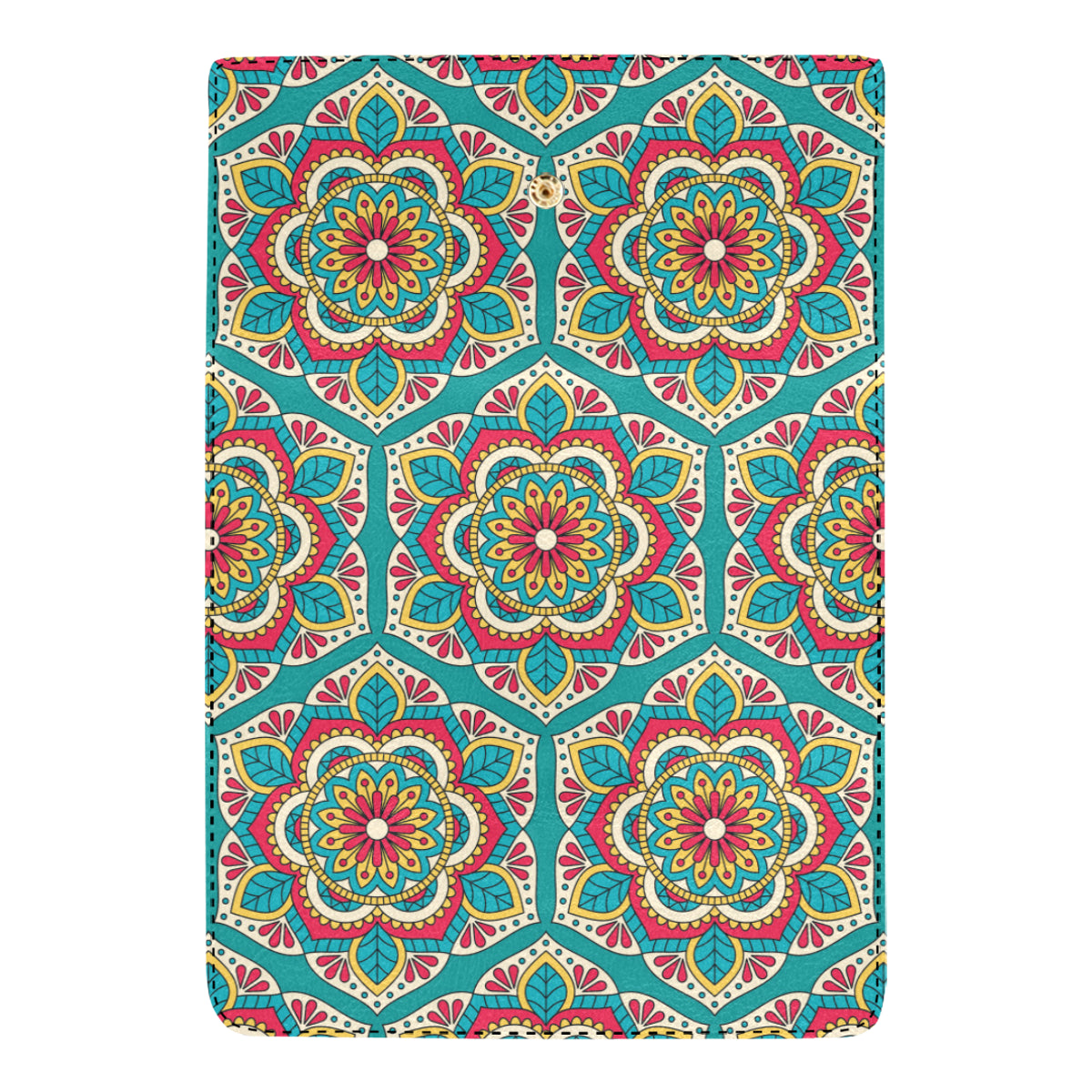 Mandala Pattern Print Design 03 Women's Trifold Wallet