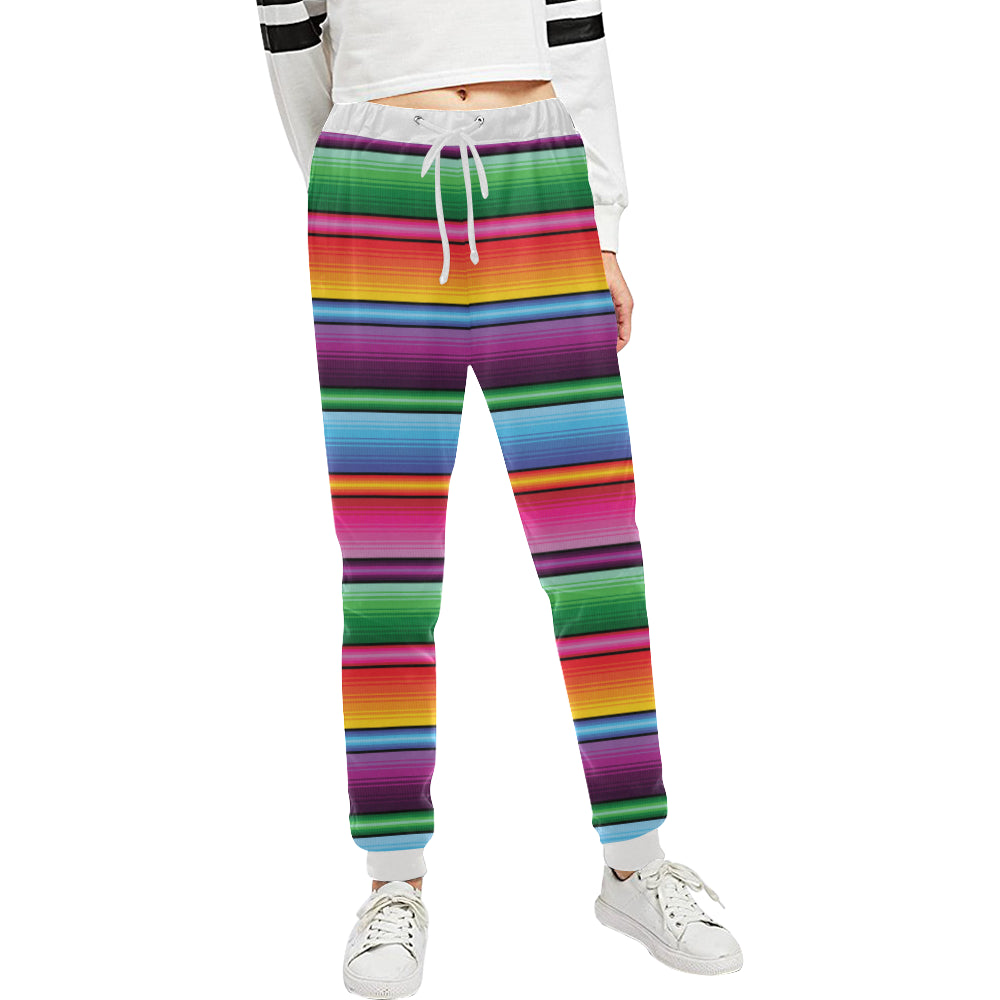 Mexican Blanket Colorful Print Pattern Unisex Sweatpants
