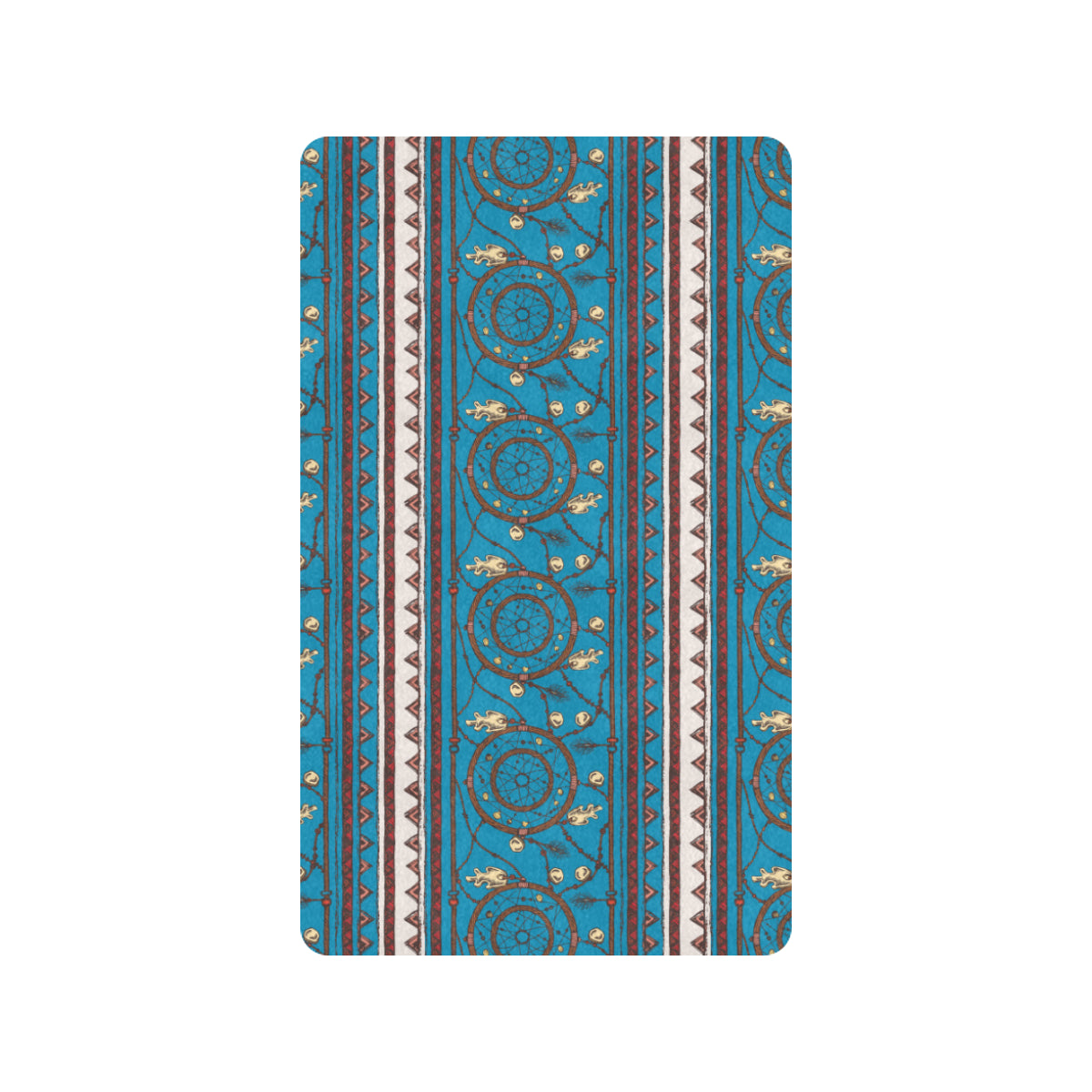 Dream catcher aztec Rubber Doormat