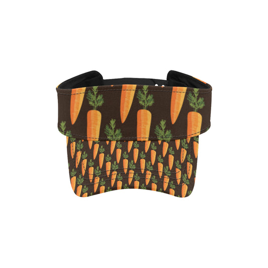 Carrot Pattern Print Design 06 Unisex Sun Visor