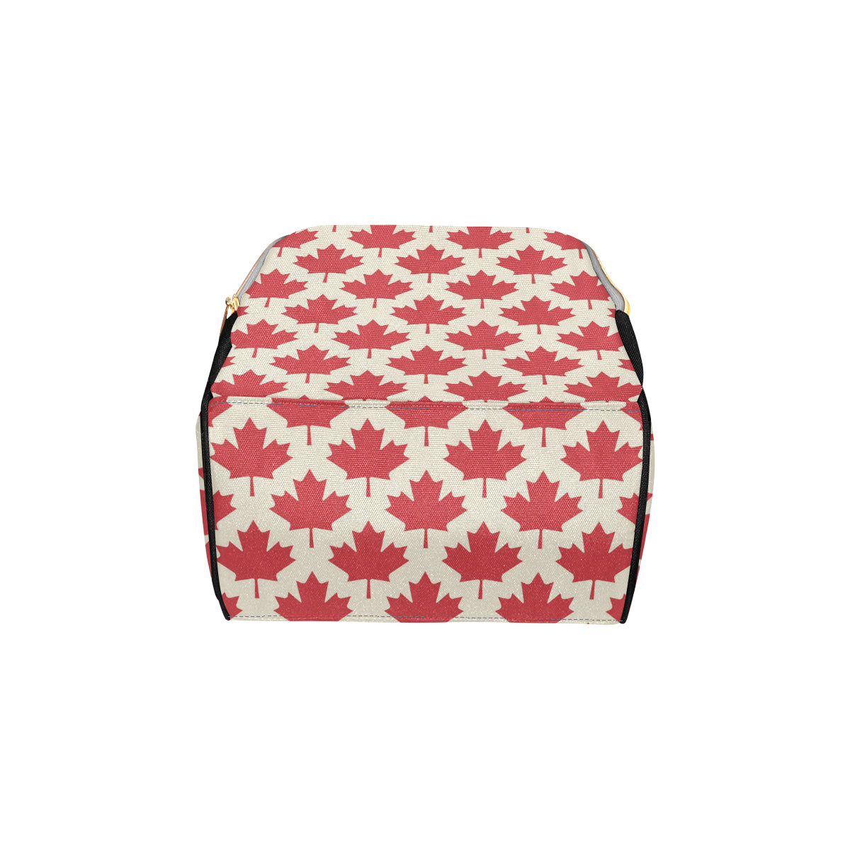 Maple Leaf Pattern Print Design 03 Diaper Bag Backpack