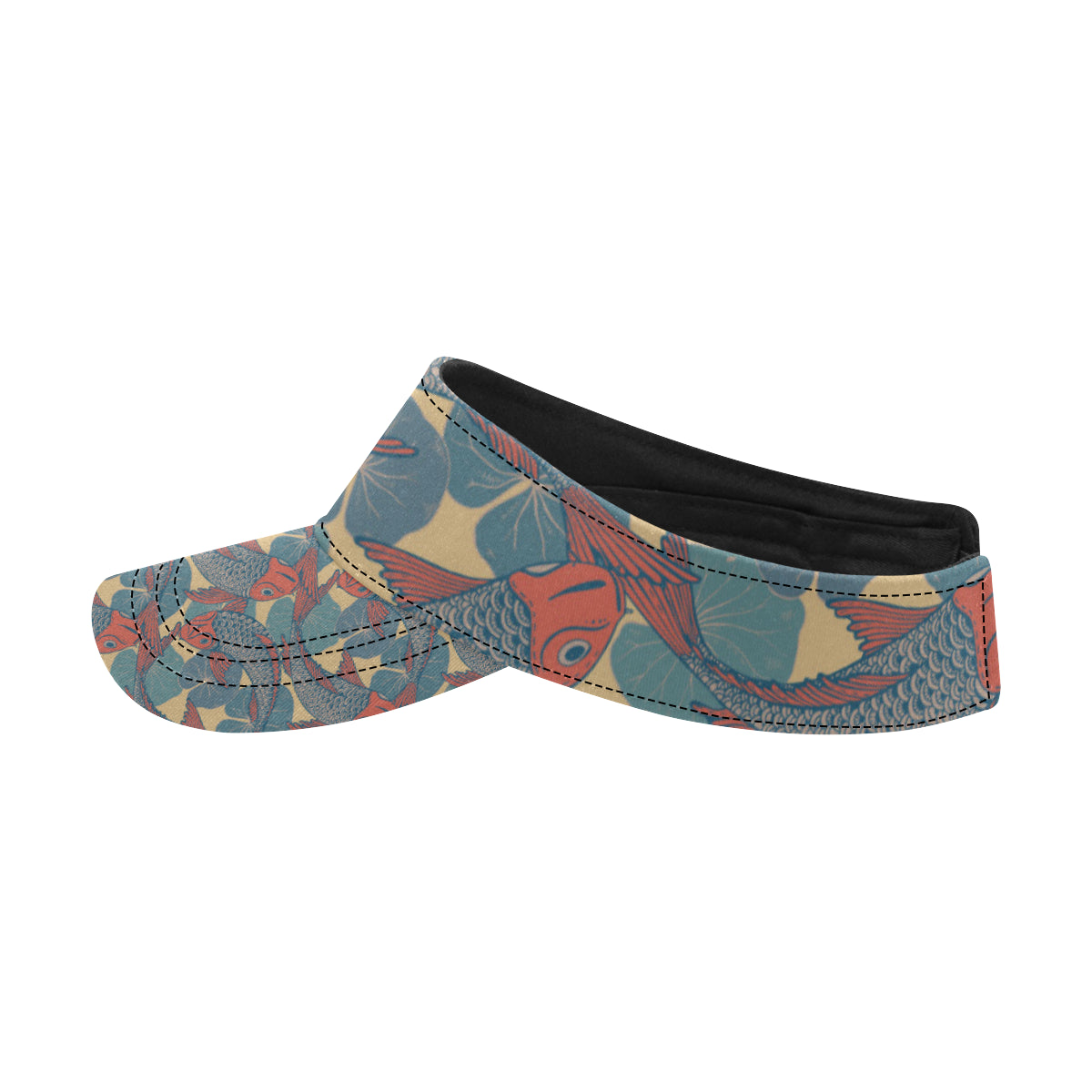 Pisces Pattern Print Design A01 Unisex Sun Visor