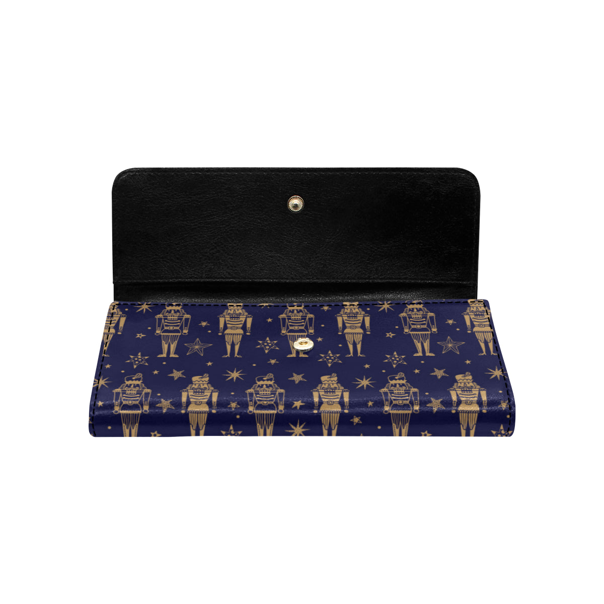 Nutcracker Pattern Print Design A05 Women's Trifold Wallet