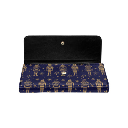 Nutcracker Pattern Print Design A05 Women's Trifold Wallet