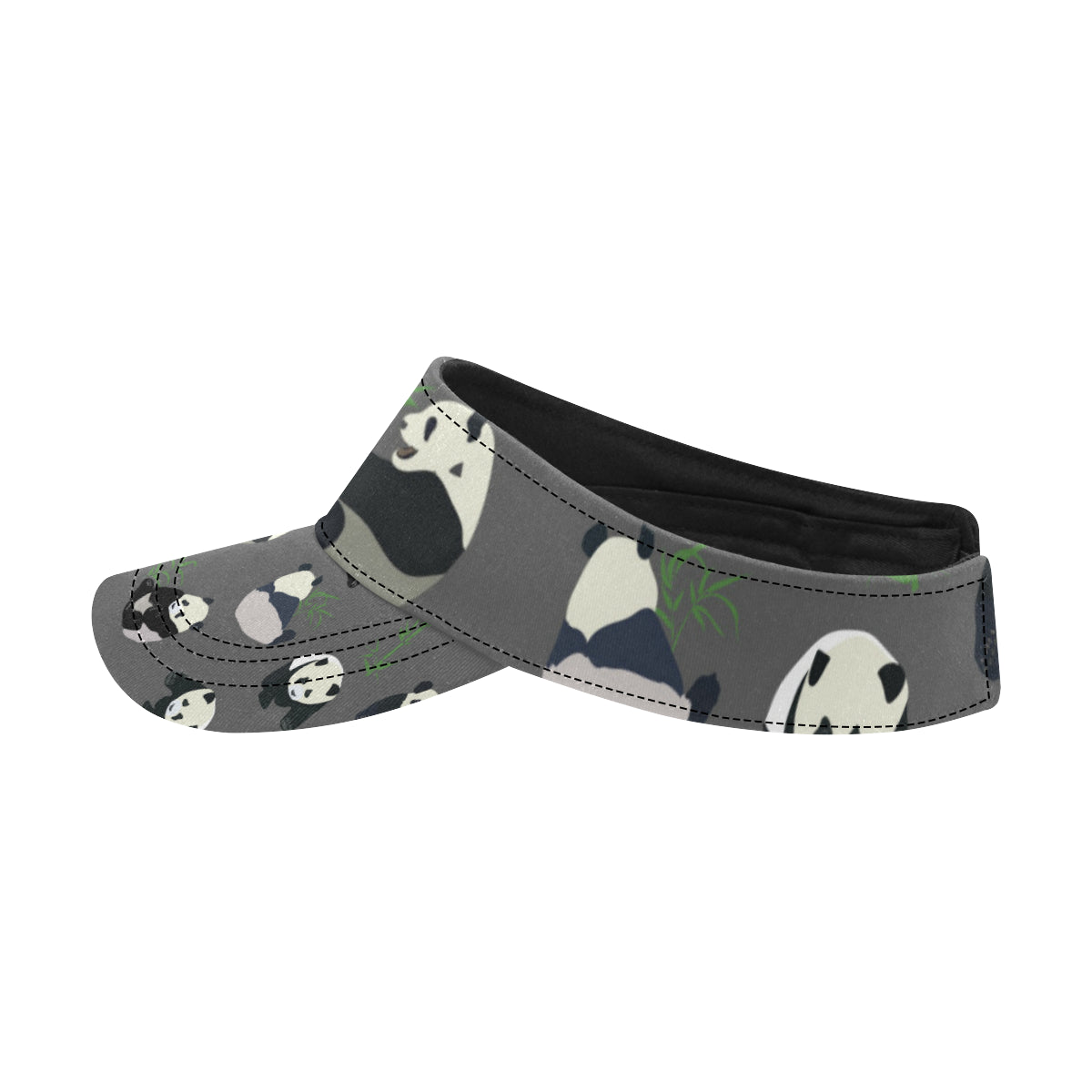 Panda Pattern Print Design A06 Unisex Sun Visor