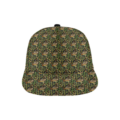 Western Style Print Snapback Cap