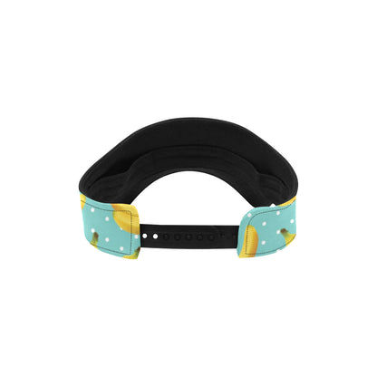 Banana Pattern Print Design BA02 Unisex Sun Visor